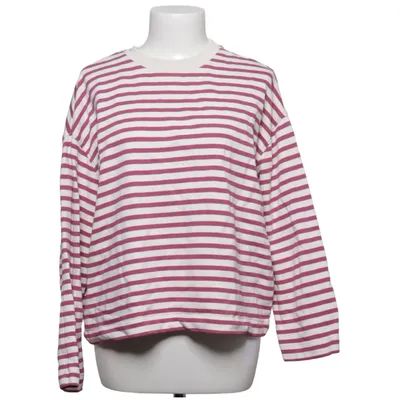 Långärmad t-shirt (Vit, Lila) från Armedangels Ekologisk bomull