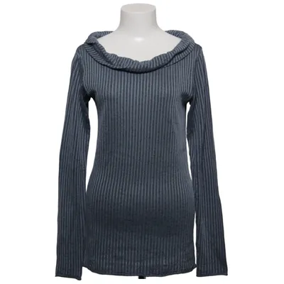 Pull-over (Gris, Bleu) de Sylvia Heise Élasthane, Polyamide, Soie