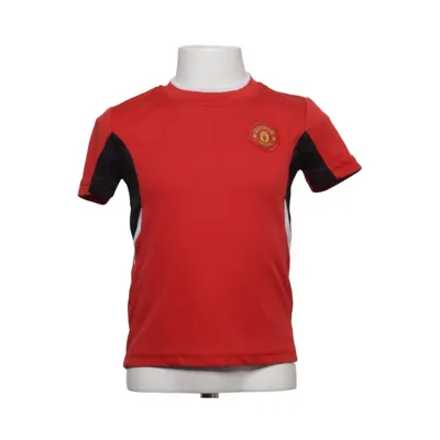 Fodboldtrøje (Rød, Sort, Hvid) fra Manchester United Polyester