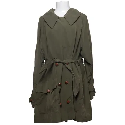 Trenchcoat (Grön) från Ivan Grundahl Polyamid, Polyester