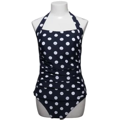 Maillot de bain une pièce (Bleu, Blanc) de Lascana Polyamide