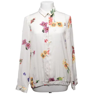 Blouse (White, Multicolored) from Zara Trafaluc Polyester