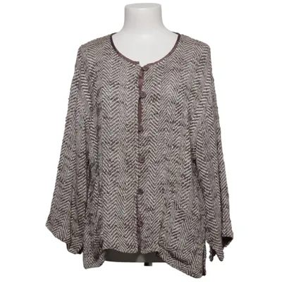 Cardigan (Brown, White) from The Masai Clothing Company Cotton, Viscose