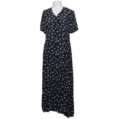 Robe chemise (Bleu, Blanc) de Classic Woman Viscose