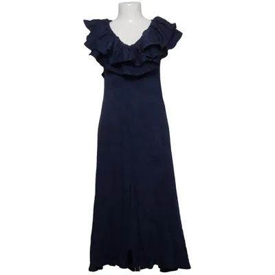 Aftenkjole (Blå) fra H&M Conscious Collection Viscose, Polyester