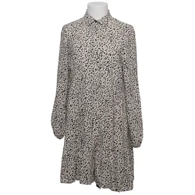 Skjortklänning (Beige, Svart) från DF Young Viskos