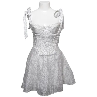 Jurk (Wit, Zwart) van House of CB Lyocell, Polyester