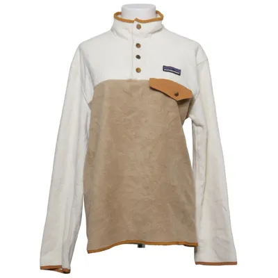 Fleecetrøje (Beige, Hvid) fra Patagonia Polyester