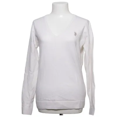 Pull-over (Blanc) de U.S. Polo Assn. Acrylique, Polyamide, Polyester