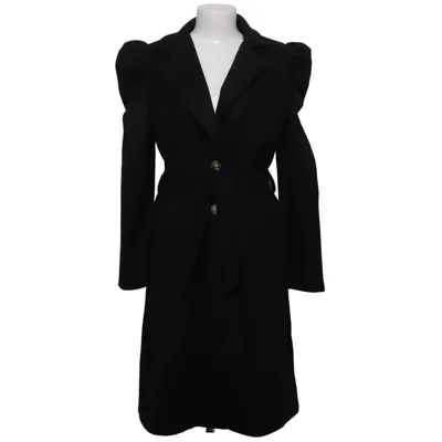 Mantel (Schwarz) von Made in italy Polyester, Wolle