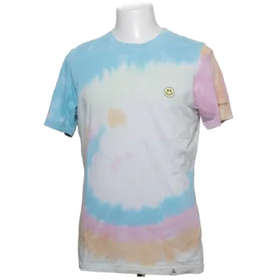 T-shirt (Blue, Multicolored) from Colours & Sons Cotton