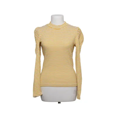 Topp (POANNA THIN STRIPED LS T-NECK) från Pieces Bomull, Elastan
