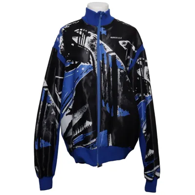 Sports jacket (Blue, Black, White) from Rogelli Acrylic, Polyamide