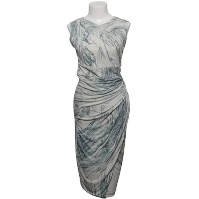 Dress (Blue, White) from The Pretty Dress Company Elastane, Polyester