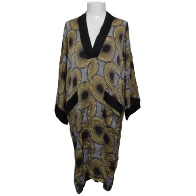Kjole (Gul, Sort, Hvid) fra Munthe Viscose