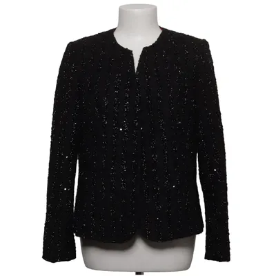 Blazer (Noir) de Aqua Collection Élasthane, Polyester
