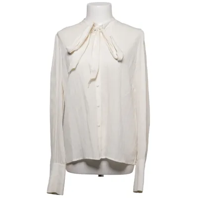 Pussy bow blouse (White) from Sézane Silk
