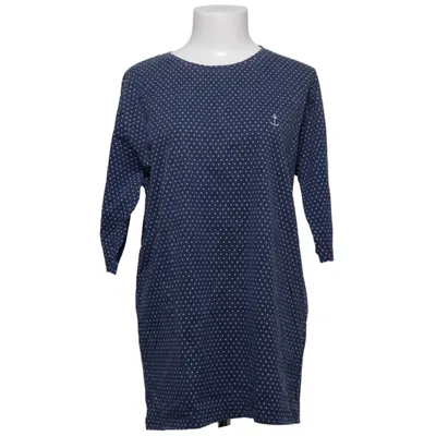 Lange mouwen shirt (Blauw, Wit) van The Blue Uniform Organisch katoen