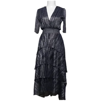 Dress (Blue, Silver, Black) from Maje Polyester, Viscose