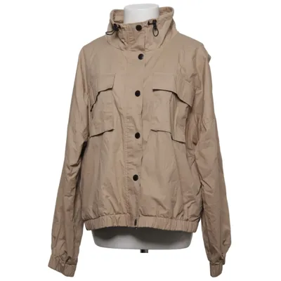 Jakke (Beige) fra Kaffe Bomuld, Elastan, Polyester