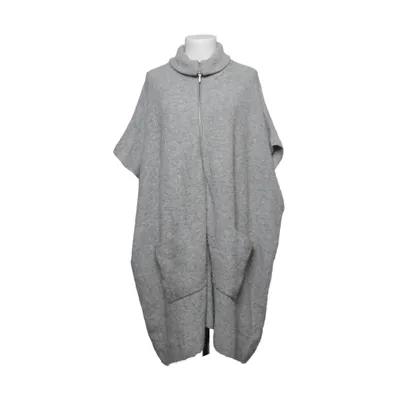 Gilet (Grijs) van Gestuz Acryl, Elastaan, Polyamide, Wol
