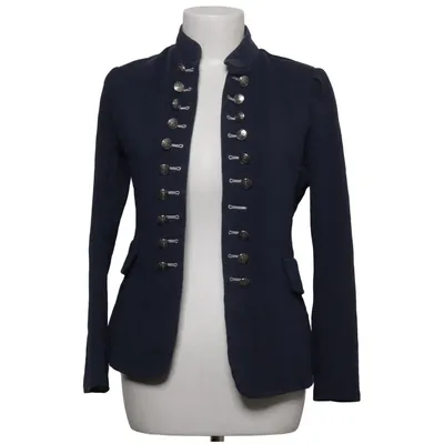 Blazer (Blau) von Chica London Baumwolle, Elasthan