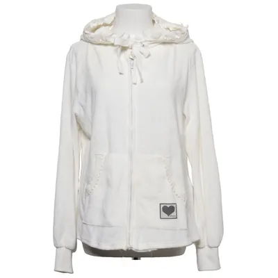 Capuchon sweater (Wit) van Blooming Katoen, Polyester