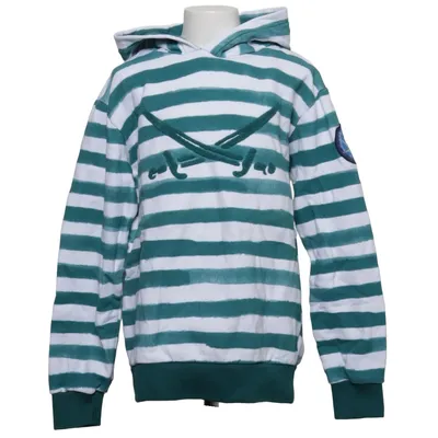 Hoodie (Green, White) from Sansibar Cotton