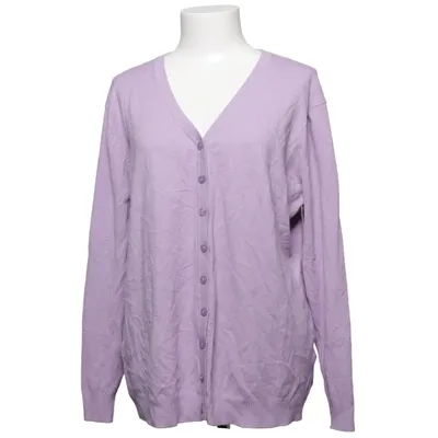 Strickjacke (Lila) von Palma Polyamid, Polyester, Viskose