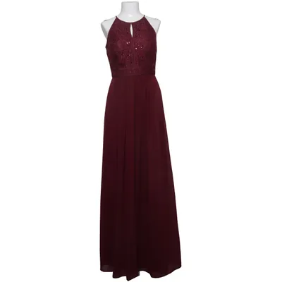 vera mont evening dresses VM Vera Mont Evening gown with flounces in brown