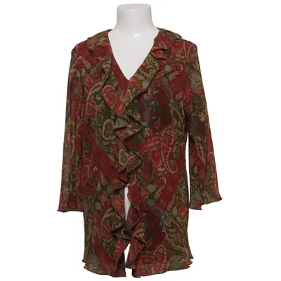 Blus (Röd, Grön, Flerfärgad) från Daxon Polyester