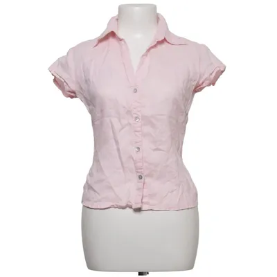 Korte mouwen shirt (Roze) van Amisu Linnen