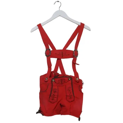 Salopette courte (Rouge) de Original Steindl Coton, Élasthane