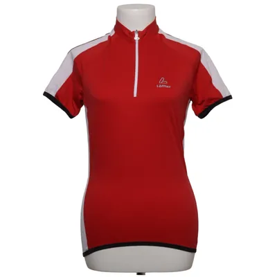 Wielershirt (Rood, Wit) van Löffler Elastaan, Polyamide