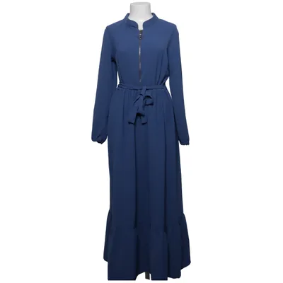 Maxi dress (Blue) from Silk Collection Cotton, Polyester