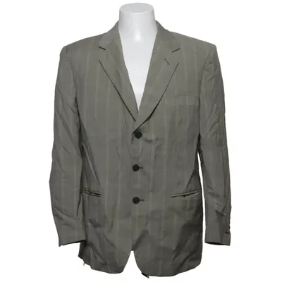 Blazer (Grijs) van Giorgio Armani Le Collezioni Viscose, Wol
