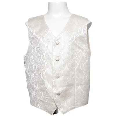 Kostymväst (Beige) från Cavaliere Polyester