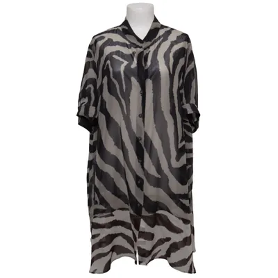Robe de plage (Noir, Beige) de Elena Miro Polyester