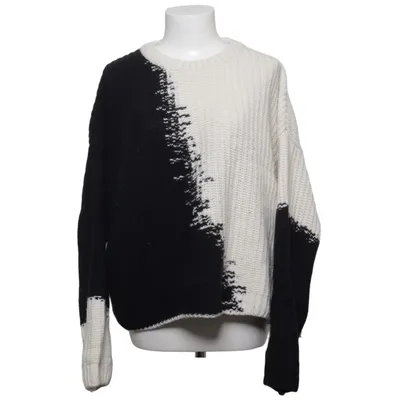 Sweater (Sort, Hvid) fra Armedangels Økologisk bomuld, Uld