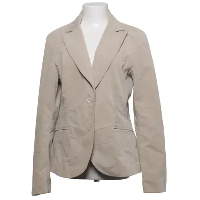 Kavaj (Beige) från Cue Acetat, Bomull, Elastan, Polyester