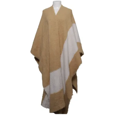 Poncho (Beige, White) from Joseph Alpaca wool, Elastane, Polyamide