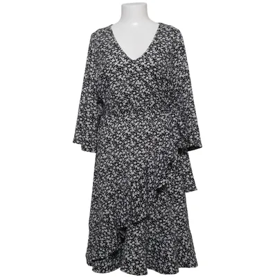 Robe portefeuille (Noir, Blanc) de Ellos Élasthane, Polyester
