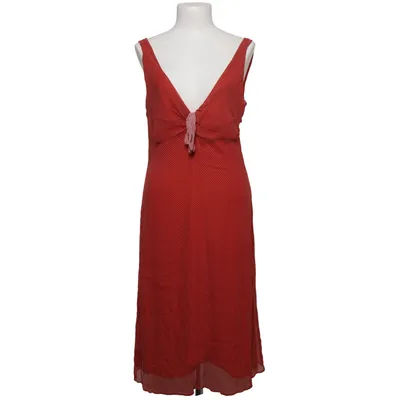 Robe (Rouge, Blanc) de ESPRIT Collection Acétate, Polyester, Soie