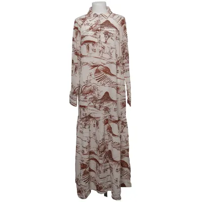 Shirt dress (Beige, Pink) from H&M Silk, Viscose