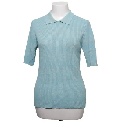 Top (Blå, Hvid) fra Ganni Elastan, Polyamid, Viscose