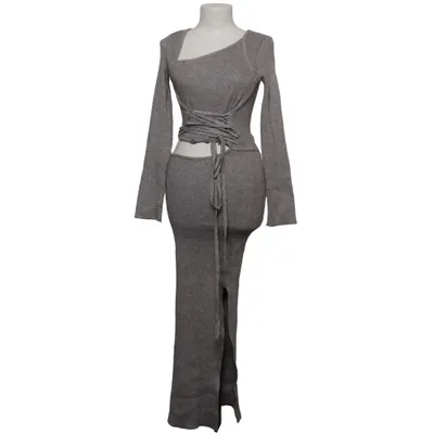 Maxikleid (Grau) von LOU Polyester, Viskose