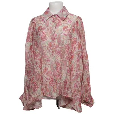 Blouse (Pink, Multicolored) from Carla Giannini Polyester, Viscose
