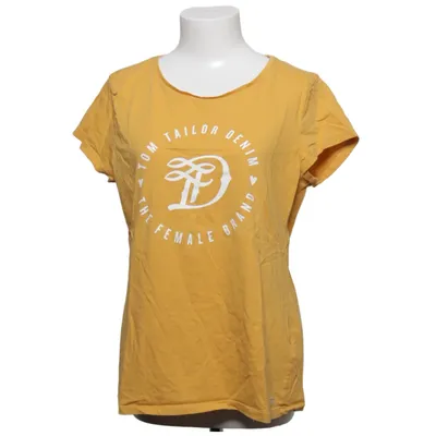 T-shirt (Gul) fra Tom Tailor Denim Bomuld