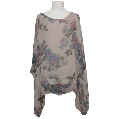 Topp (Beige, Flerfärgad) från H Trend Elastan, Silke, Viskos