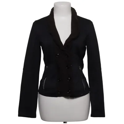 Jacket (Black) from Marc Cain Elastane, Polyamide, Polyester, Wool